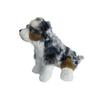 Simulated Border Collie Toy Puppy Cute Plush Doll Grab Baby Children's Birthday Gift