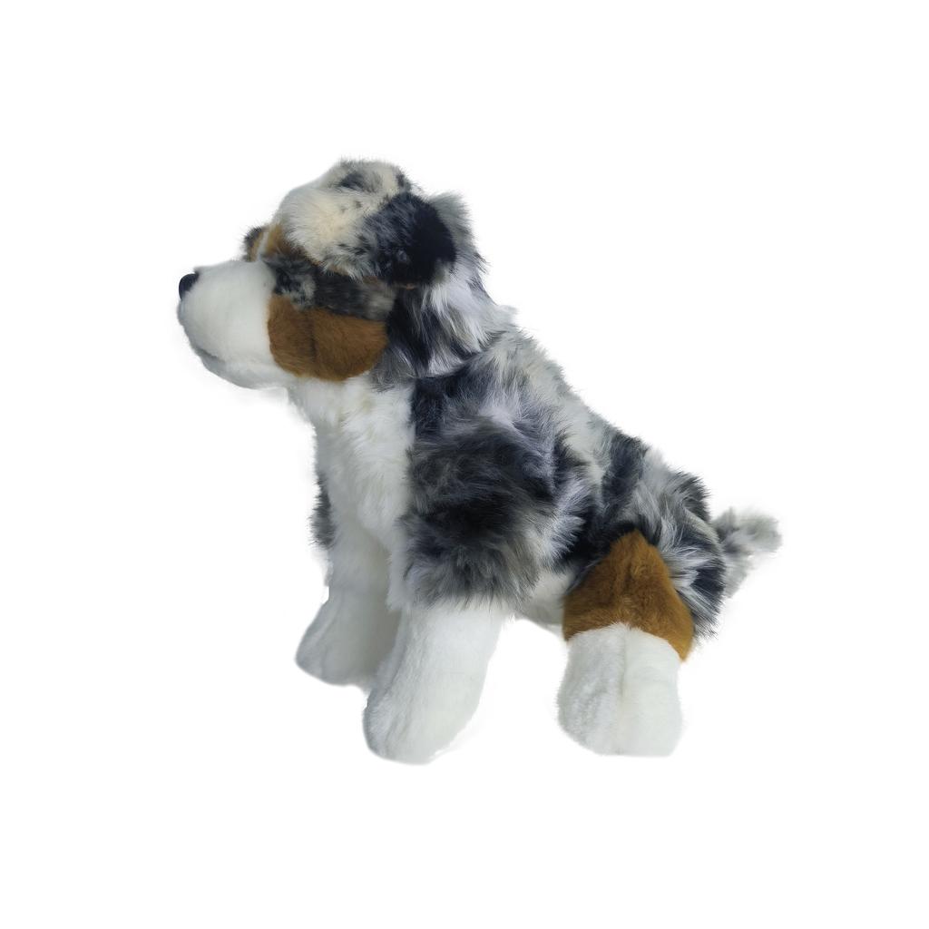 Simulated Border Collie Toy Puppy Cute Plush Doll Grab Baby Children's Birthday Gift