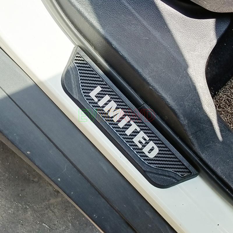 Для Hyundai IONIQ 5 Limited EV Аксессуар 2022 Нержавеющая Сталь Карбон Накладка на Порог Двери Автомобиля Защитная Накладка Порога Защита Педали
