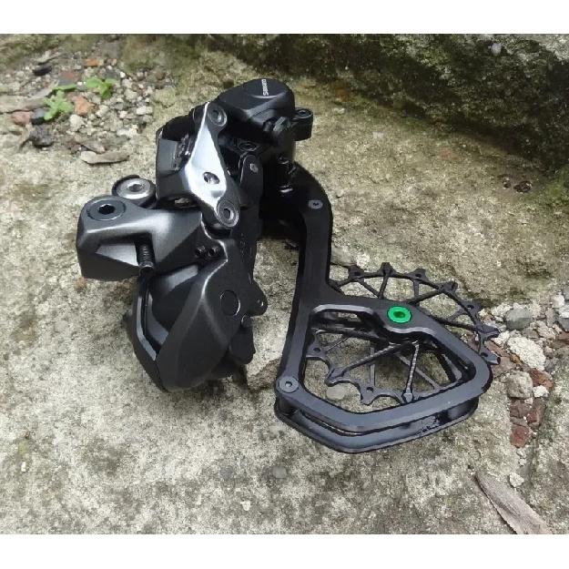 Gravel Rear Derailleur Cage Pulley Wheels for Gravel Derailleur Oversized Bearing For Shimano GRX 11-speed RD-RX812 RX817 Di2
