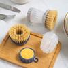 Eco-friendly Comfortable Grip Multi-functional Dish Brush Sisal Pot with Liquid Daily Use