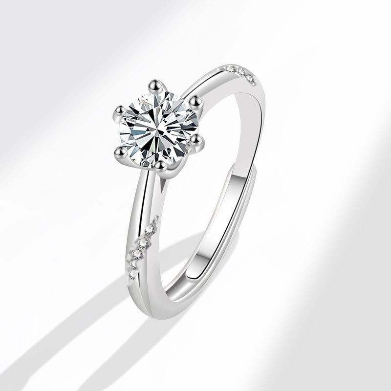 Женское персонализированное кольцо на палец с цирконием, кольца для женщин, обручальное кольцо из медного сплава золотого цвета, модные украшения на удачу, подарок, регулируемые женские кольца