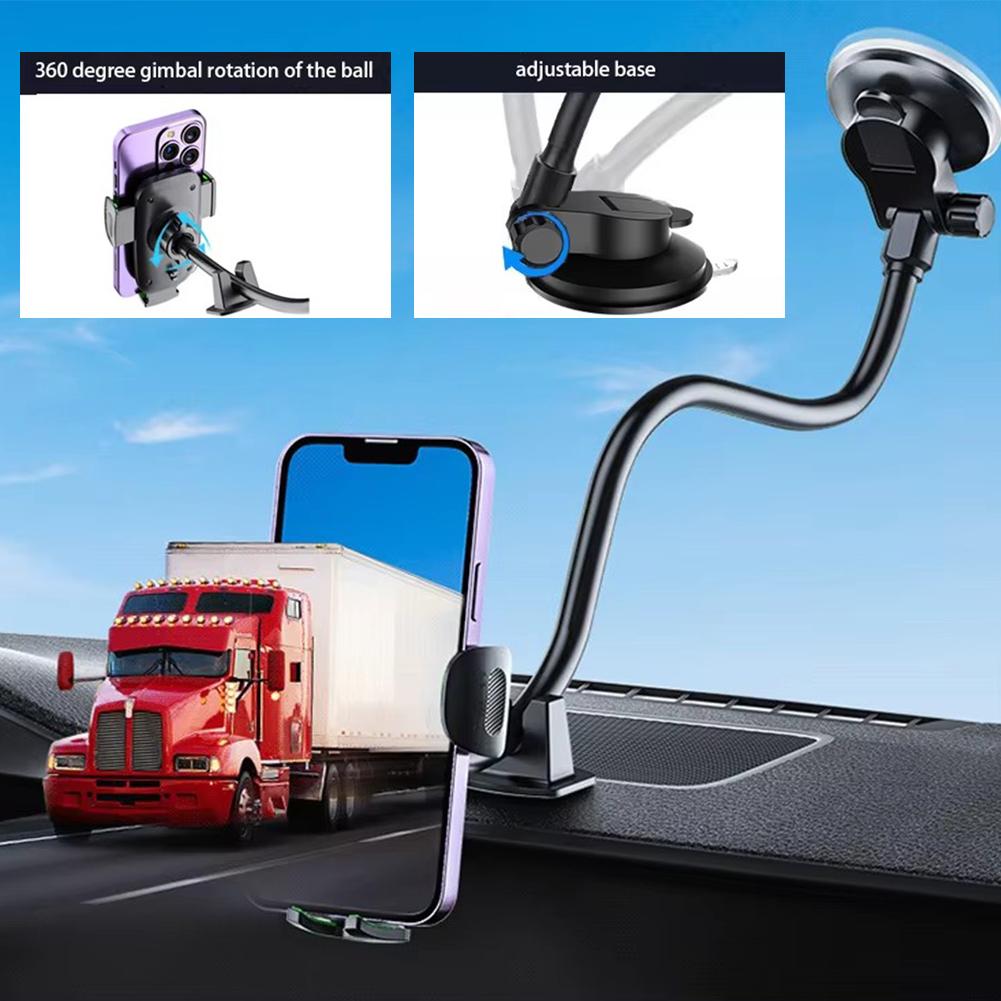 Держатель для сотового телефона в автомобиль, крепление для лобового стекла/приборной панели/окна автомобиля, крепление для телефона на присоске для автомобиля, грузовика, совместимо с T6z9