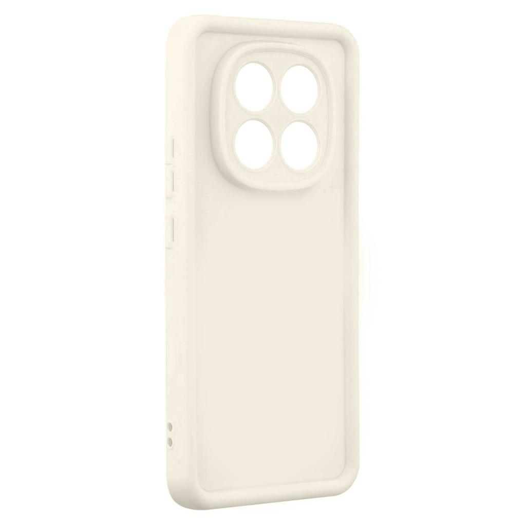 For Xiaomi Redmi Note 14 Pro+ 4G Case Grooved Design TPU Anti Slip Phone Cover