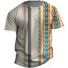 Aztec Ethnic Tribe Pattern 3D Print T-Shirts Men Women Casual Short Sleeve T Shirt Oversized Harajuku Y2k Tops Tees Kid Clothing