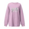 Women's Casual Fashion Print Long Sleeve O-Neck Pullover Top