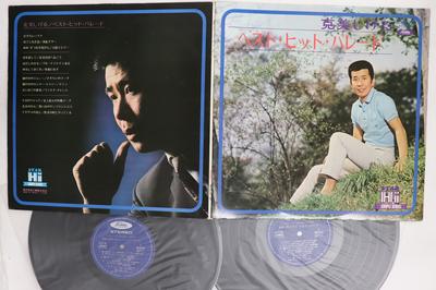 Виниловая пластинка SHIGERU KATSUMI Best Hit Parade TR6137 TOSHIBA 1970 Япония Японская Энка Традиционная Б/у