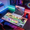 Custom Name Personalized Dandy's World Pattern Mousepad, Laptop PC Desk Mat, Decorative Desk Mat for Home Keyboard Pad Gift