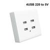 2/4 Ports Office Use 36V to 5V Wall Outlet Charger Station Electrical  Power Adapter Plug Outlet