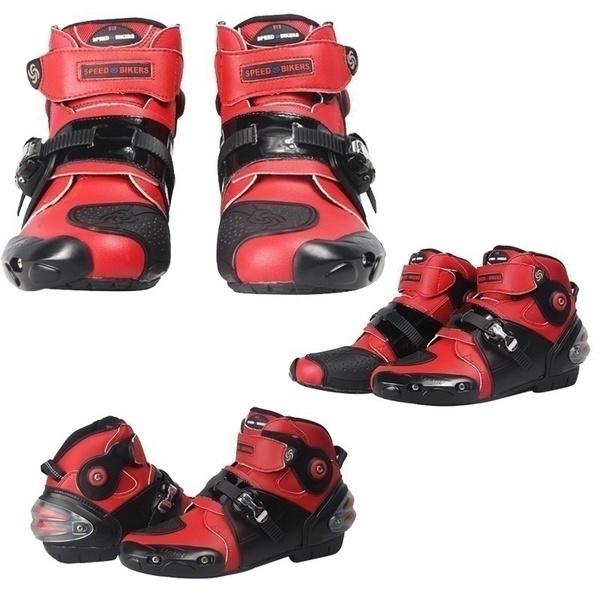 3 цвета мотоциклетная обувь для верховой езды, падающая гоночная обувь, дорожные мужские рыцарские ботинки(США7-12/ЕС40-47)