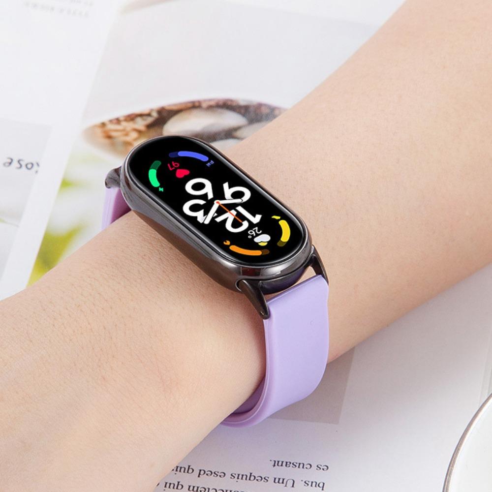 Часы-браслет Смарт-браслет Новый силиконовый ремешок для Mi Band 8