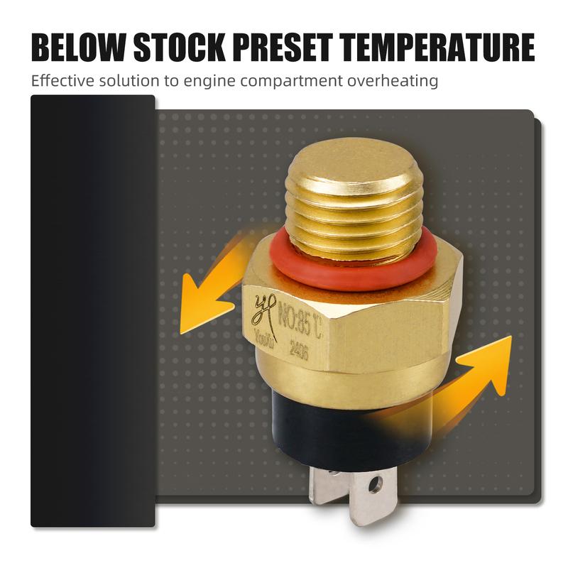 Датчик-термостат выключателя вентилятора радиатора M14 X 1.5MM для KTM EXC 250 EXC 400 EXC 500 EXC 525 RACING EXC-F 250 EXC-F 350 SIX-DAYS