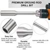 SDS-Max Ground Rod Driver для 5/8-дюймовых и 3/4-дюймовых заземляющих стержней Прочный адаптер для заземляющих стержней Профессиональный хвостовик-конвертер дрели