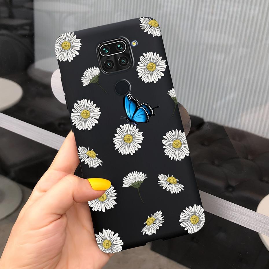 Чехол для Xiaomi Redmi Note 9 Роскошный подсолнух лаванда силиконовый задняя крышка чехол для телефона для Redmi Note 9 Pro Max 9s Note9 мягкий чехол