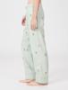 Gelato Pique HOMME Apple Print Pajama Long Pants PMFP224919 Green Medium Men's