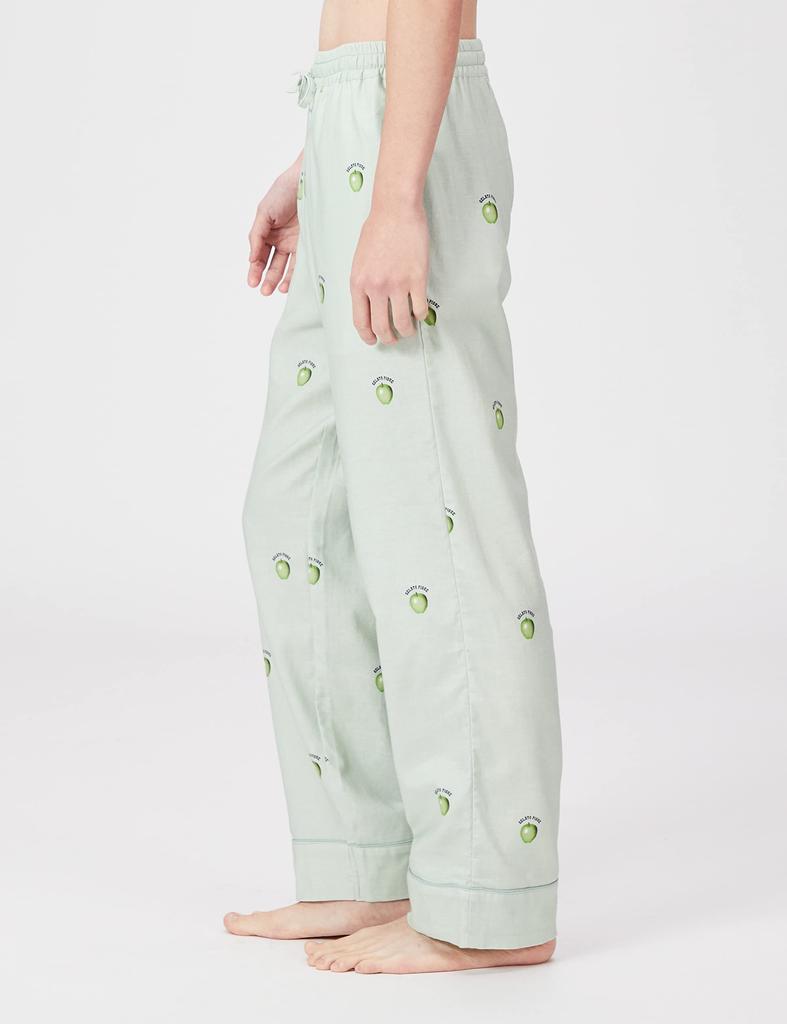 Gelato Pique HOMME Apple Print Pajama Long Pants PMFP224919 Green Medium Men's