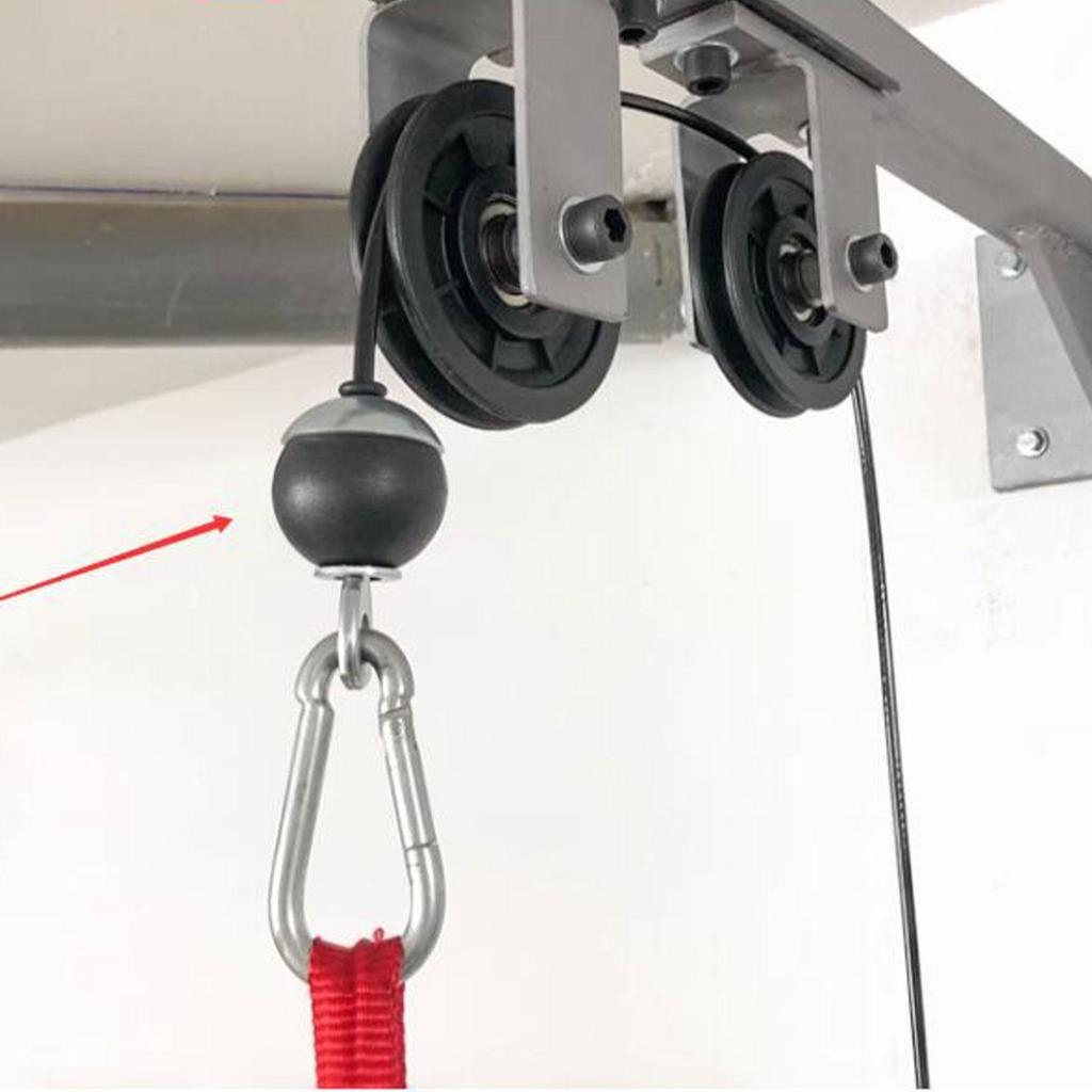 Gym Replacement Cable Fitness Pulley for Home Steel Wire Rope System Attachment