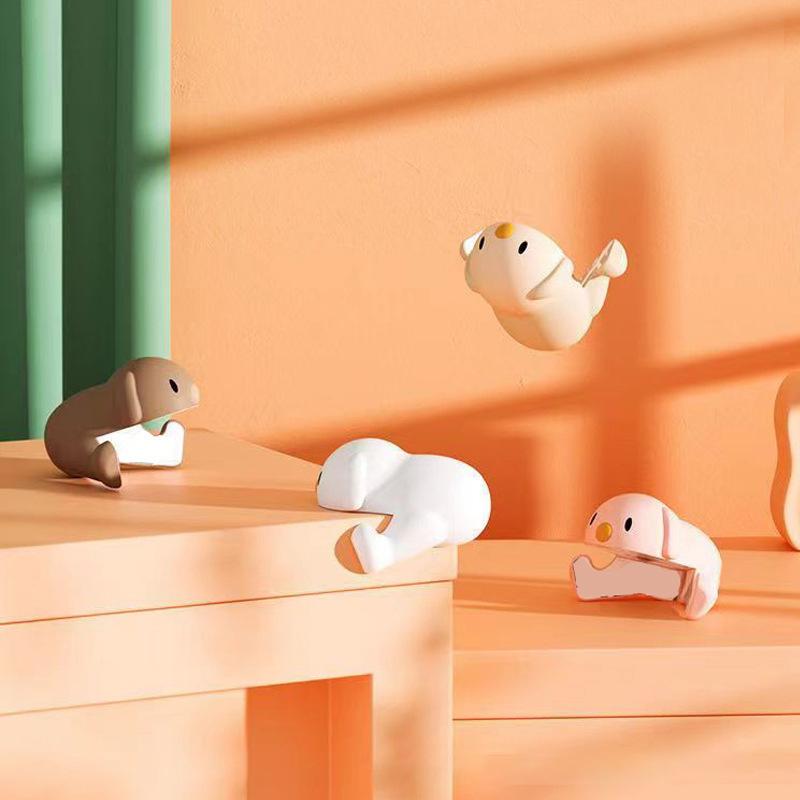 Детская Мультяшная безопасность, угловой защитный чехол для стола для щенков, безопасный, мягкий силиконовый защитный край, чехол для мебели, безопасности для детей