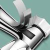 Смеситель для ванной комнаты с двумя ручками, отдельная регулировка горячей и холодной воды, долговечность, устойчивость к коррозии