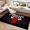 1PC rug Chicago-Bulls Logo Carpet, Chair Rug,Area Rug for Office Bedroom living rooms bedroom, Doormat decor Christmas fan gifts
