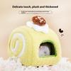 Милые десерты Торт Плюшевый домик для хомяка Клетка для мелких животных Ландшафтные принадлежности Домик для мыши Гнездо для мелких питомцев Игрушка для питомца Укрытие