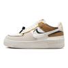 Nike Женские кроссовки Air Force 1 Shadow Bling кремового цвета с парусом Dark-Driftwood FB1857-111