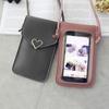 Mini Soft Leather Crossbody Bags for Women Solid Color Shoulder Bag Cell Phone Purse Small Handbags Girls NEW