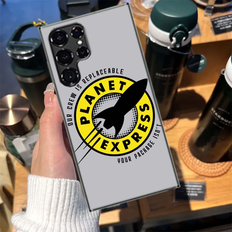 Futurama Planet Express Cases Phone Case for Samsung Galaxy S26 Ultra S25 Edge S24 S23 FE S21 Plus S20 S22 S10 Cover TPU Capa Sh
