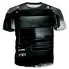 Summer New Heavy Truck 3D Print T-Shirts Fashion Men's Women Short Sleeve T Shirt Oversized Harajuku Y2k Tops Tees Kids Clothing