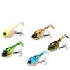Swim High Quaility Balloon fish Lure with hook Worm Barbed Hook Silicone Artificial Soft Bait