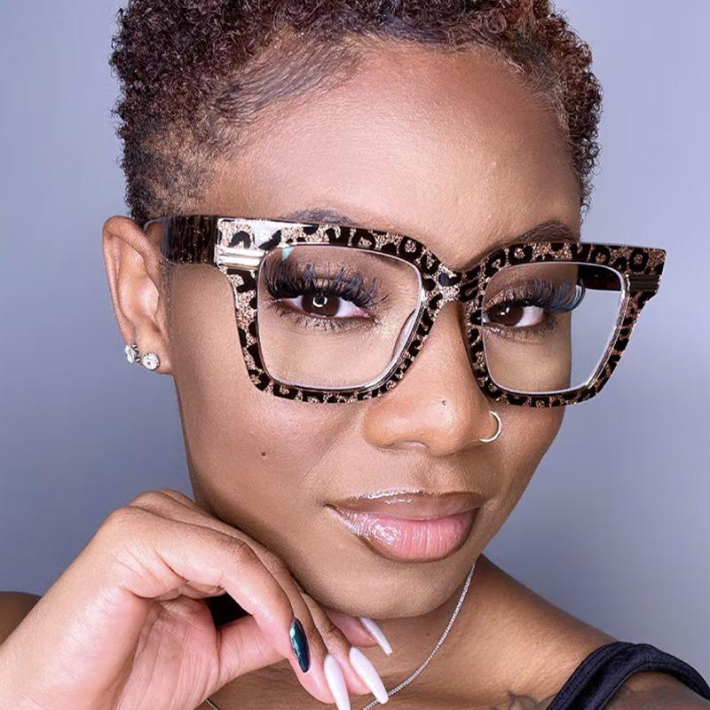 1PC New Square Frame Sunglasses Fashion Ins Glasses Female Concave Design Stylish UV Protection