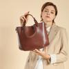 Genuine Leather Women's Bag Luxury Designer Shoulder Bag Fashion Cowhide Handbags  Women Crossbody Bucket Bags