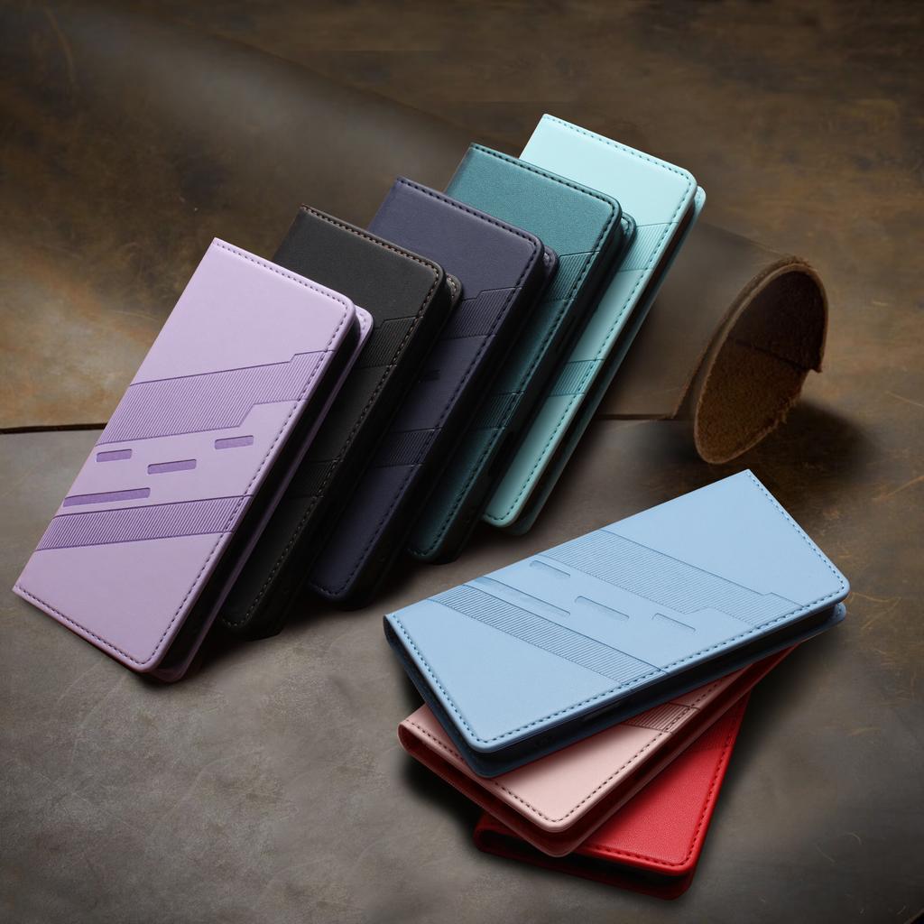 Magnetic Leather Wallet Flip Case for Vivo S17 S18 V27 V27E V29E V40 V40E V50 Lite 5G X100S iQOO Z9s Pro Cover | Classic Design