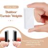 Outdoor Curtain Weights Magnetic Drapery Weights No Sewing Waterproof Curtain Weights for Home Bathroom Shower Liner Flags Tablecloth