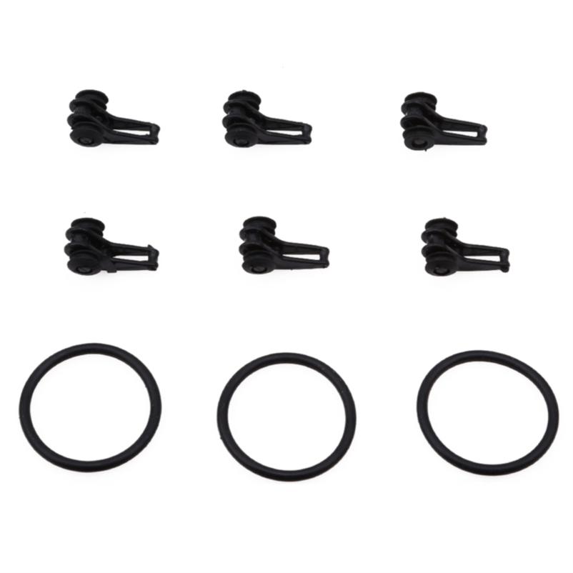 10 шт./компл. удочка, кольцо, крючок, кольцо, крючок для проститутки, принадлежности для рыбалки на открытом воздухе