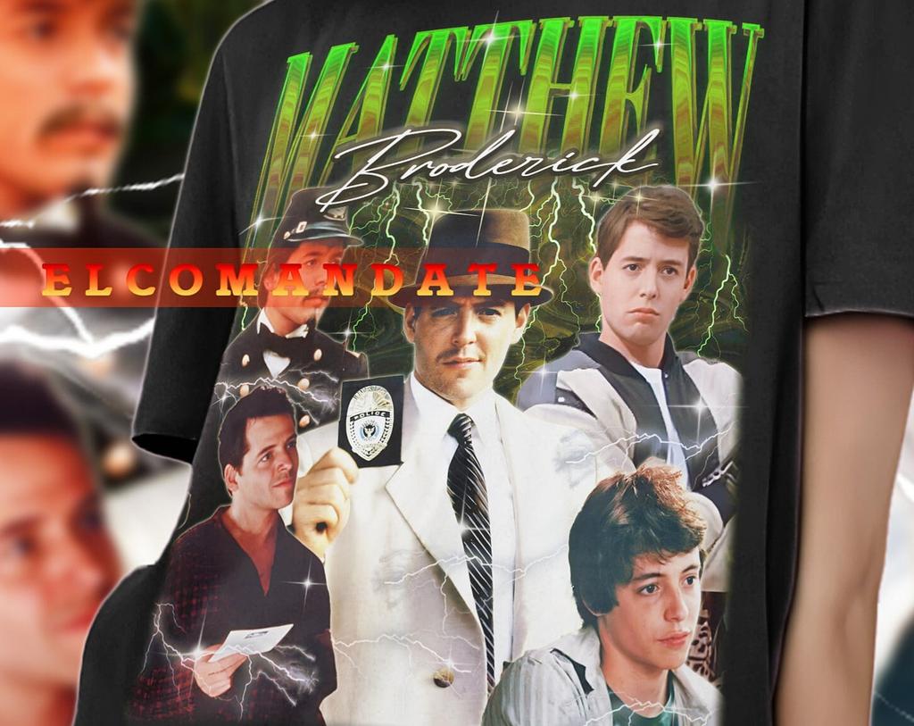MATTHEW BRODERICK Vintage Shirt, Matthew Broderick Homage Tshirt, Matthew Broderick Fan Tees, Matthew Broderick Retro 90s Sweater, Matthew