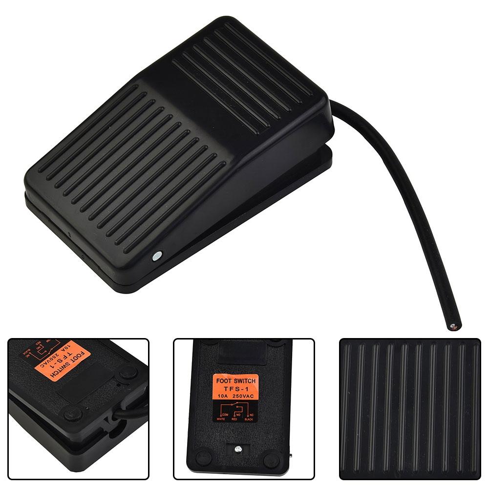 Ножной переключатель Педальный переключатель Противоскользящий Промышленный Черный