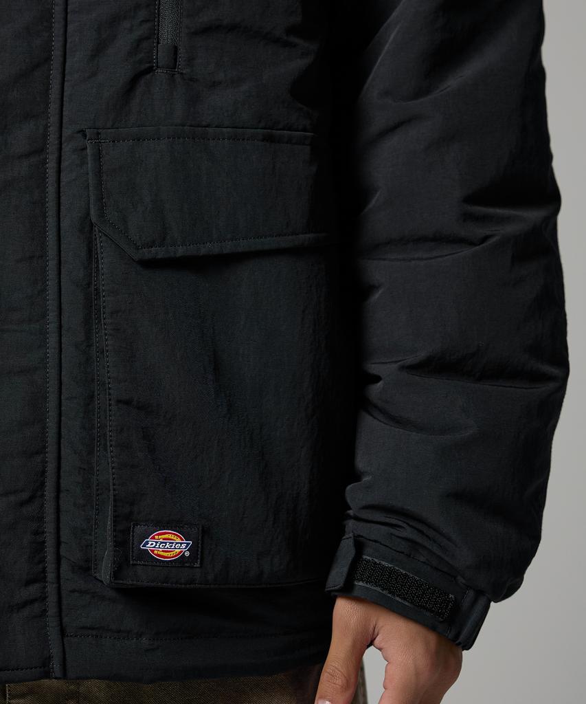 Dickies Рабочая куртка с капюшоном Черная