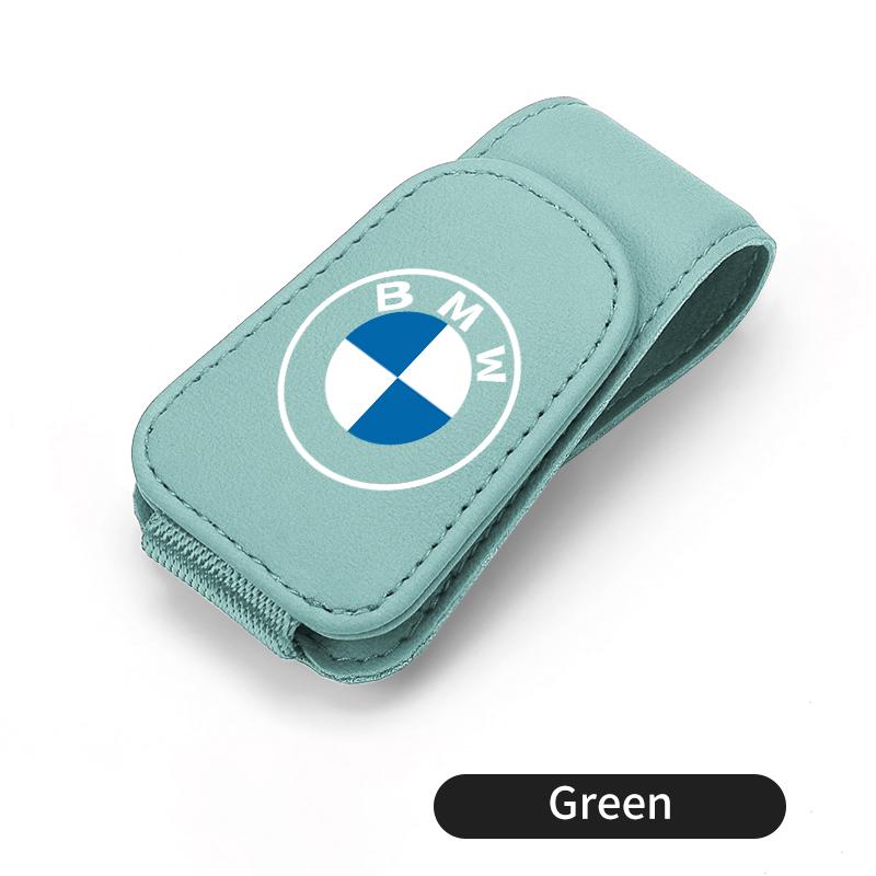 BBJT8 Magnetic Car Glasses Holder Sunshade Platep Card Ticket Clip For BMW G30 G20 M3 M5 E91 E92 E93 E36 E70 X3 X4 X5 X1 E39 F30