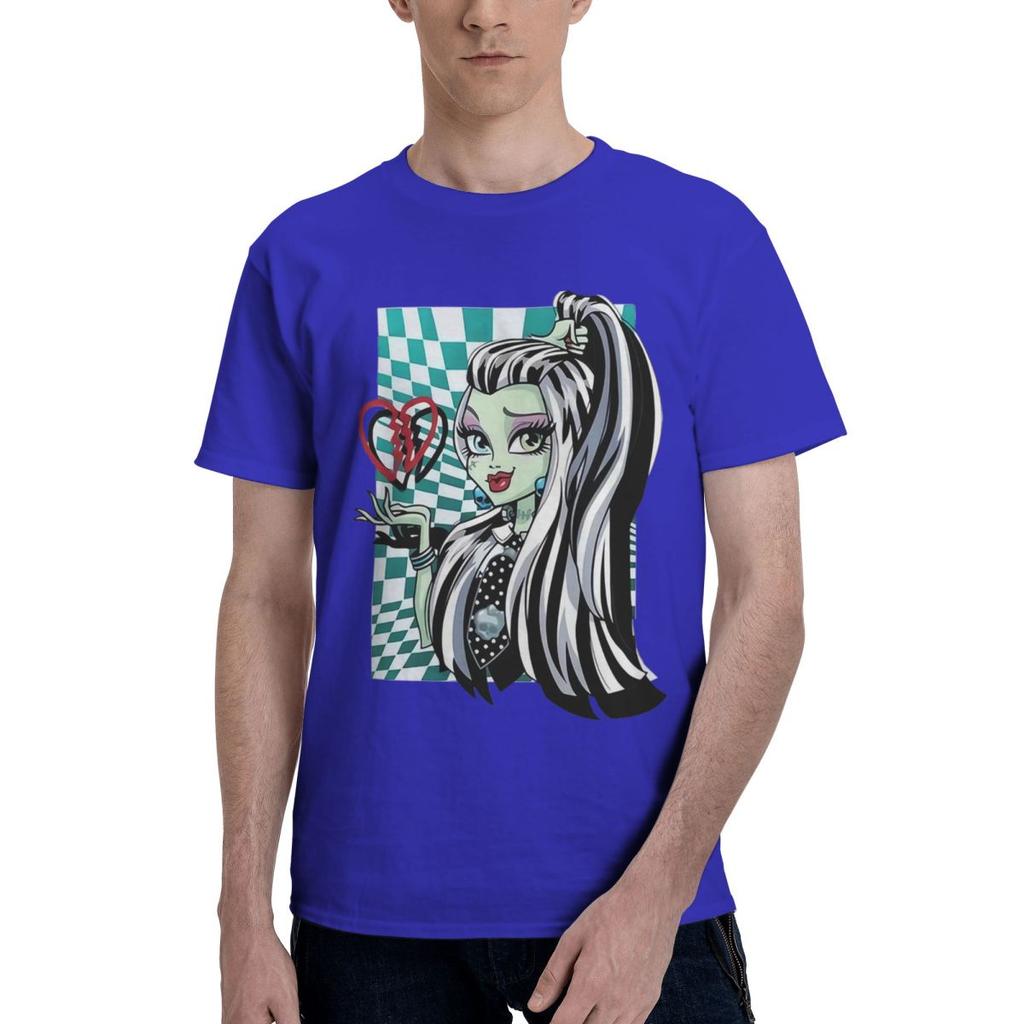 Frankie Stein Draculaura 100 Cotton Casual Breathable Confortable T Shirt Mens Clothing Deals Graphic Tee