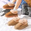 Women Comfortable Non-Slip Indoor Boots 2025 New Boots Fluffy Thick-Soled Shoes Women Comfortable and Warm Cotton Shoes