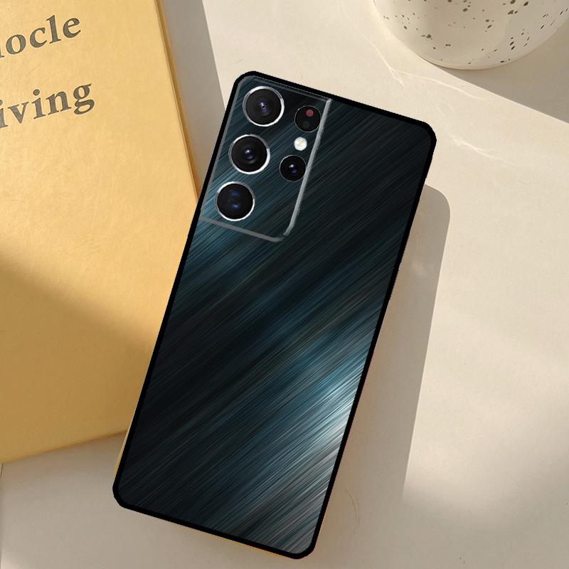 Чехол-накладка с текстурой шлифованного металла и стальным принтом для Samsung Galaxy S23 S22 Ultra Note 20 S21 Ultra S9 S10 Note 10 Plus S20 FE