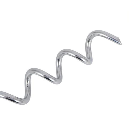 Колышек для привязывания собак, прочный поворотный колышек из нержавеющей стали, антикоррозийный инструмент для привязывания на открытом воздухе для всех видов поводков, цепей, кемпинга и двора