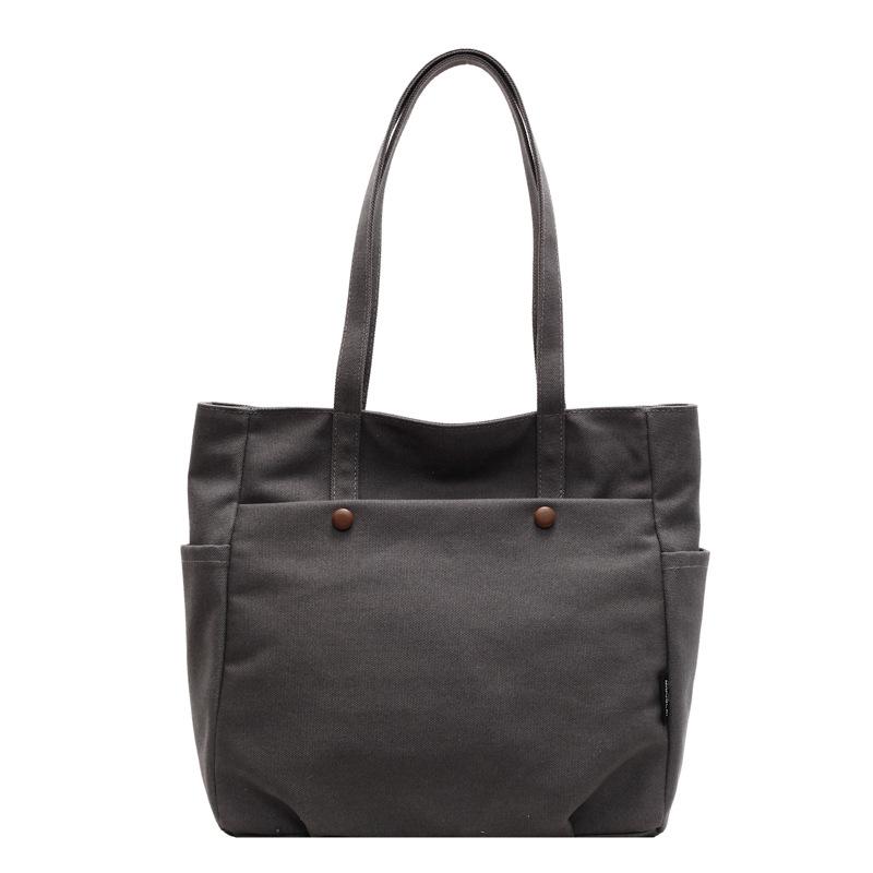 Fashion Tote Bag Women's Spring New Trend Casual Canvas Underarm Bag Texture Shoulder Bag