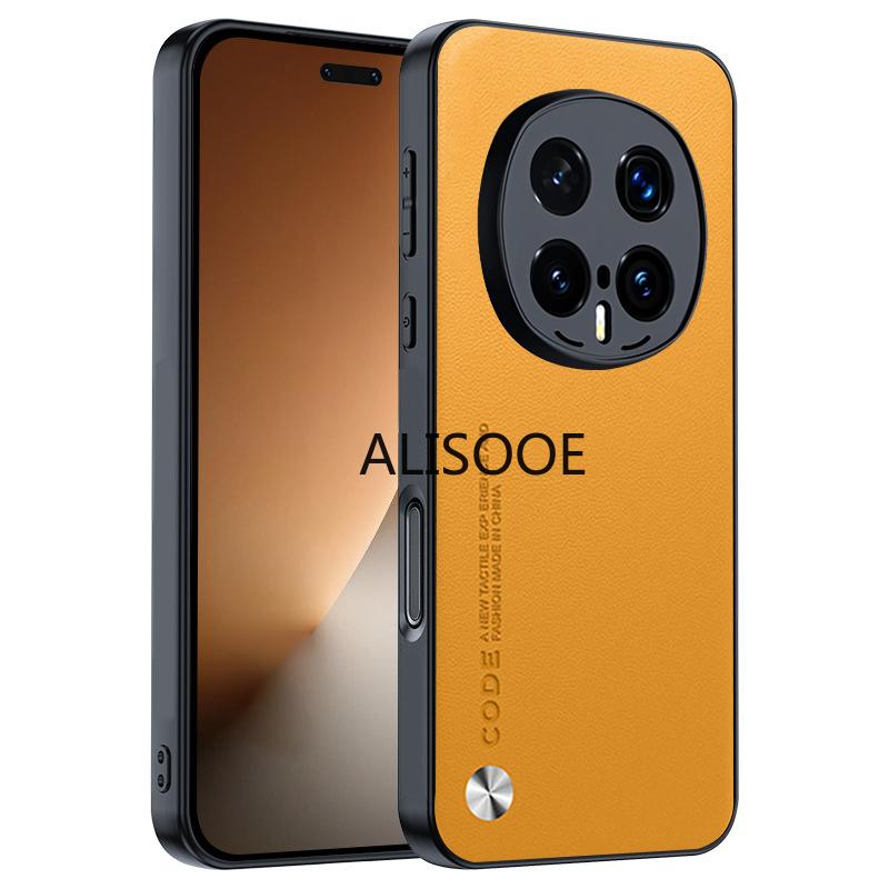 Кожаный чехол для Honor Magic 8 Pro / Magic8 7 Lite Чехол-накладка Модный Текстура волокна PU-кожа Защита Ударопрочная Задняя Крышка