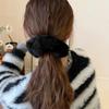 Fluffy Women Hair Rope Plush Hair Accessories New Large Scrunchies  Autumn Winter