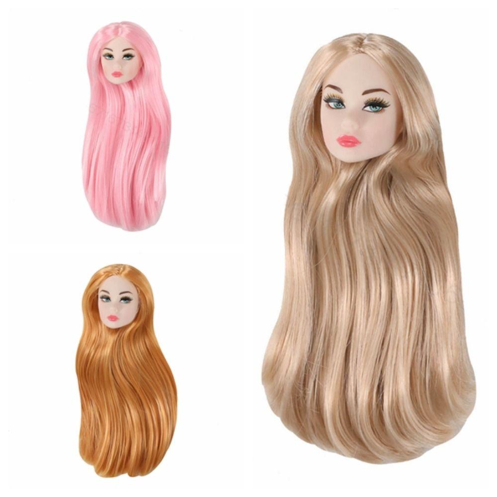 Curly Hair 1/6 Doll Head White/normal/chocolate 30cm Dolls Head Supermodel Doll Head Collection