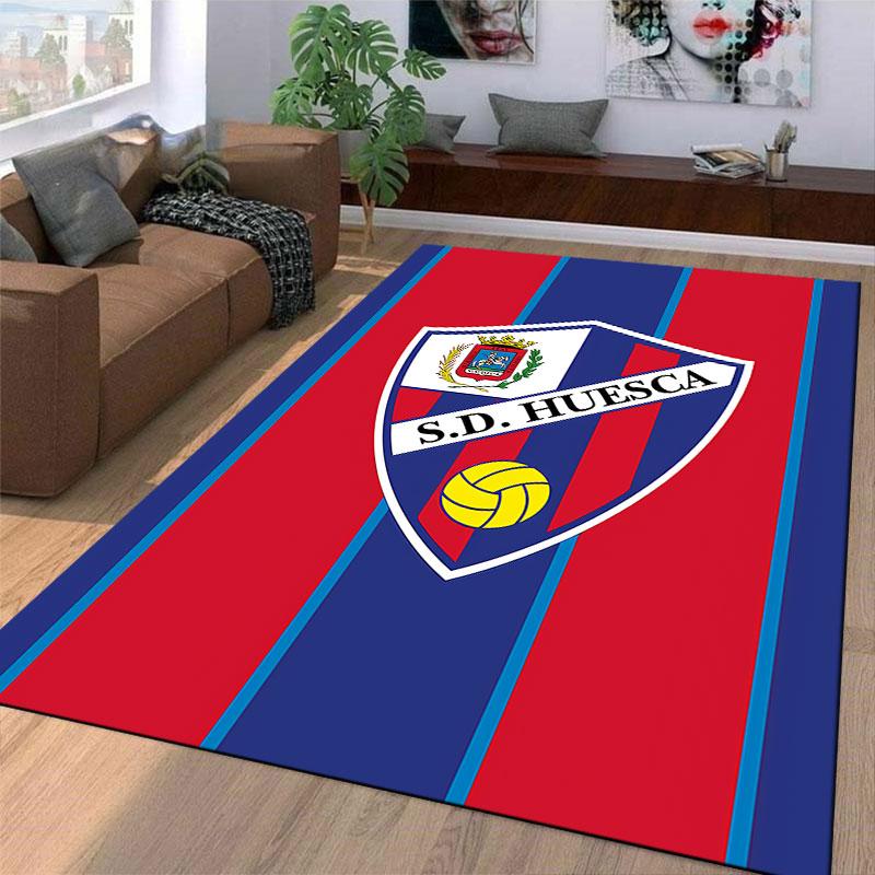 S.D. Huesca Logo Carpet suitable as a non-slip mat for the living room or bedroom sofa