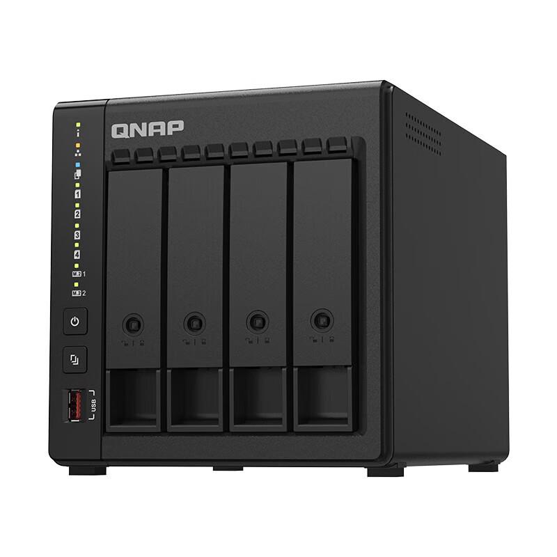 QNAP TS-466C 4-дисковый NAS с процессором Intel Pentium N6005 и 2,5 Гбит/с Ethernet
