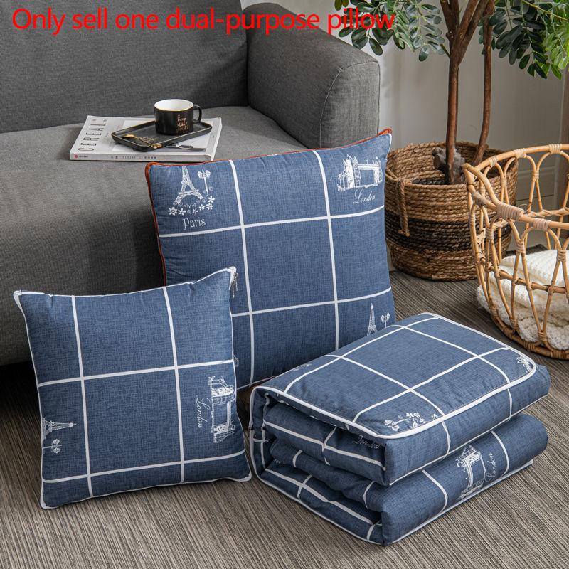 Подушка двойного назначения, переменное одеяло, автомобильная подушка для поясницы, подушка для домашнего дивана, мягкий расслабляющий артефакт